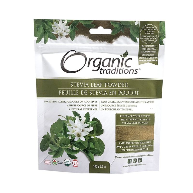 Organic Traditions Stevia Leaf Powder